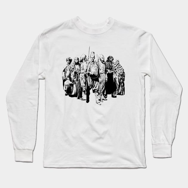 Here come the Ottomans Long Sleeve T-Shirt by NikSwiftDraws